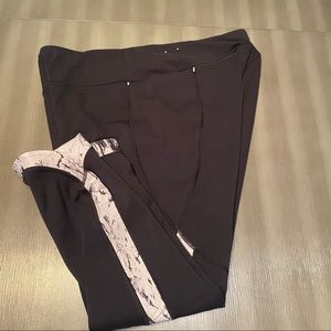 CALIA Black and Marble 7/8 Legging